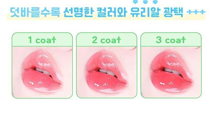 Fruity Glass Tint Mini Duo Set - 3 Colors - #01 Double Gloss
