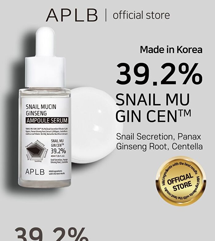 Aplb Snail Mucin Ginseng Ampoule Serum Set - 2 pcs