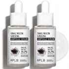 Aplb Snail Mucin Ginseng Ampoule Serum Set - 2 pcs
