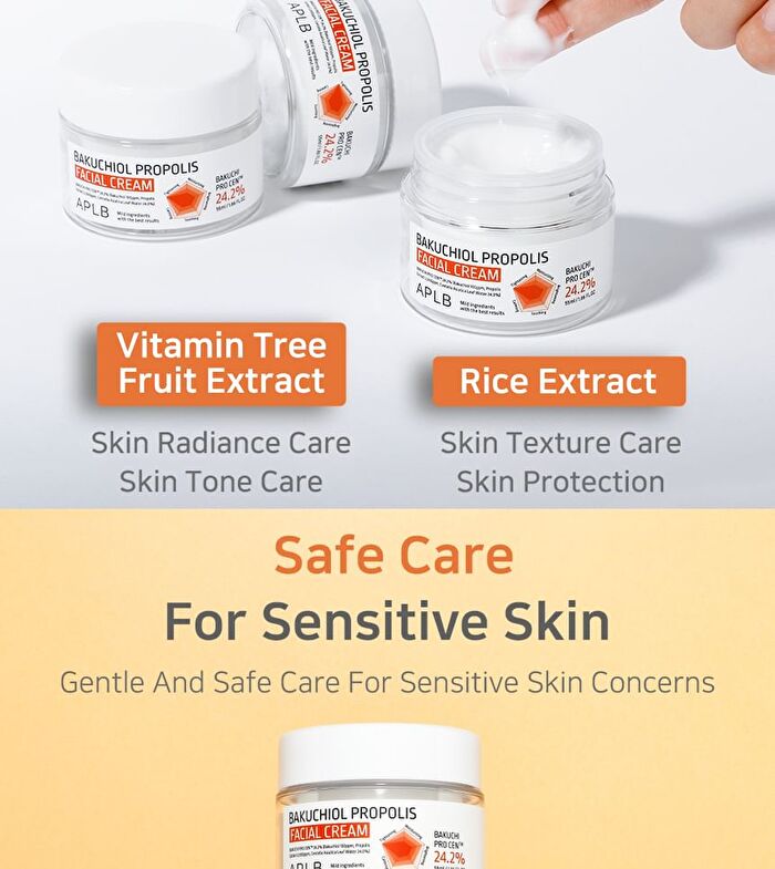 Aplb Bakuchiol Propolis Facial Cream Set - 2 pcs