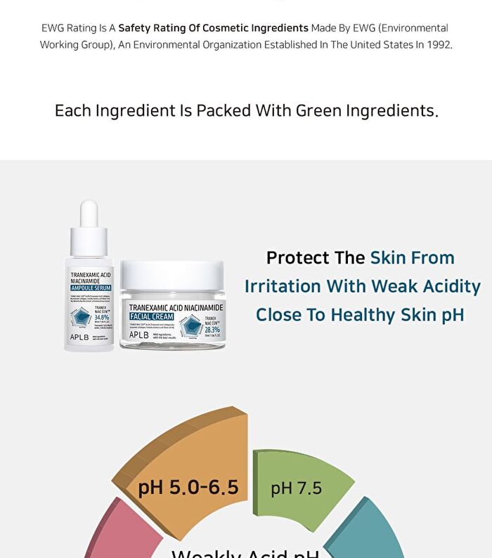 Aplb Tranexamic Acid Niacinamide Facial Cream Set - 2 pcs