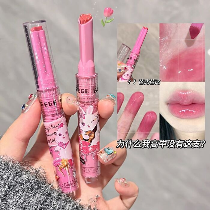 Heart Shaped Lip Gloss - #01-#03 - #03 - 2g
