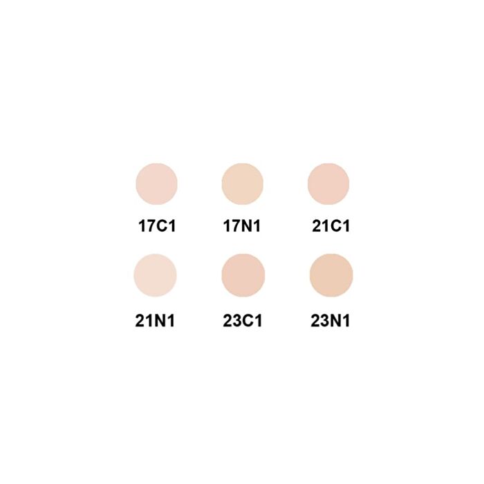 Black Cushion Foundation - 6 Colors - 17C1