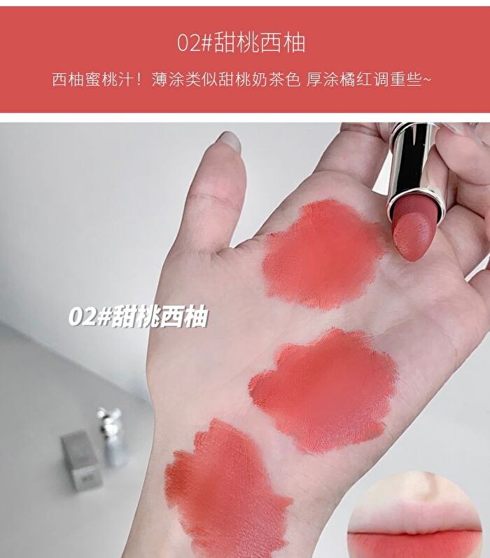 Mist Velvet Lipstick - #01-#03 - #03 - 3.5g