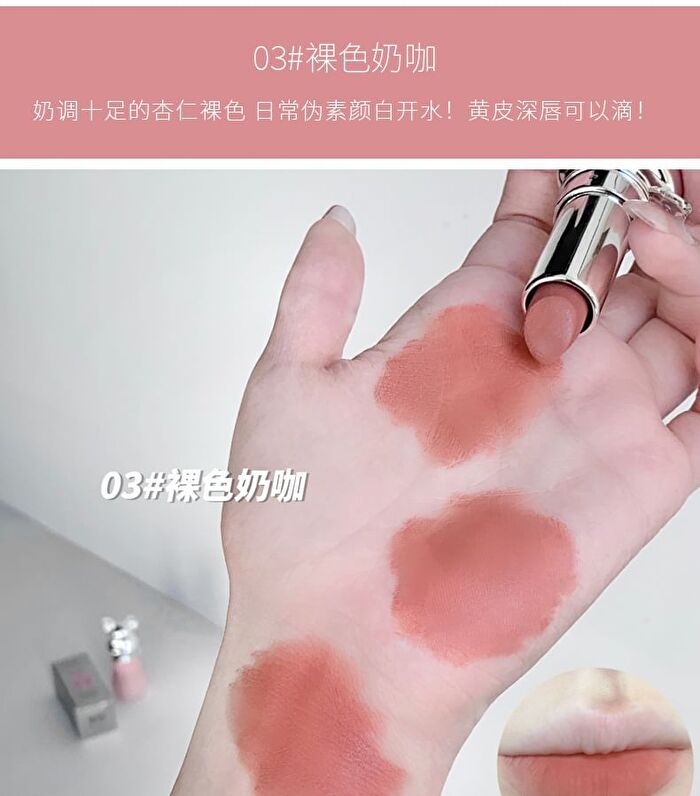Mist Velvet Lipstick - #01-#03 - #03 - 3.5g