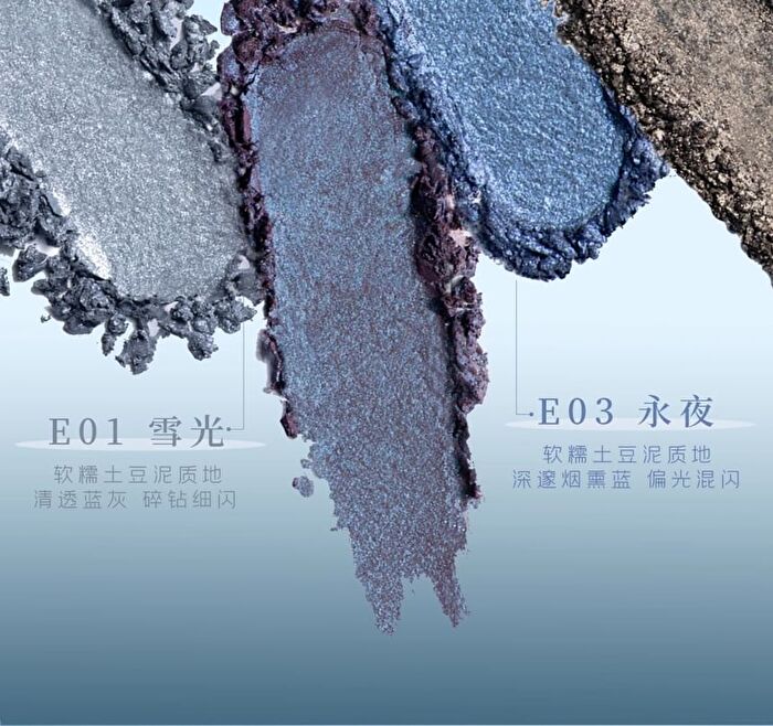 Glitter Eyeshadow Single - (E01-E04) - #E04 - 3g