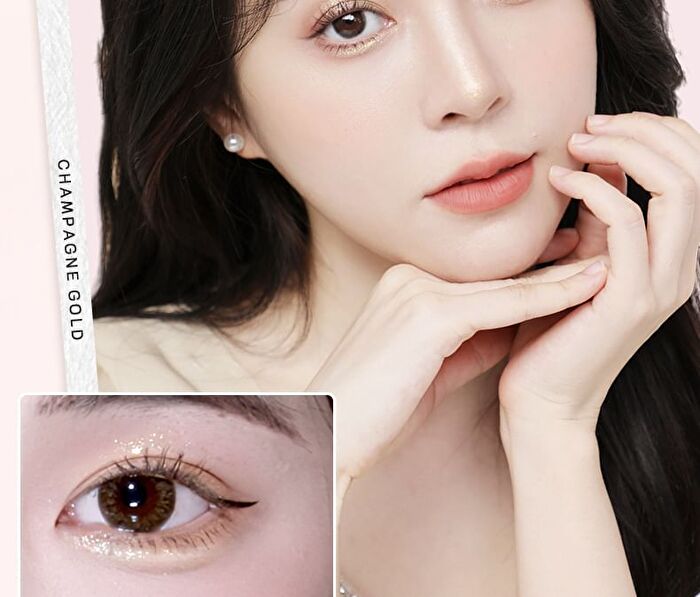 Dual Head Aegyosal Eyeshadow Pen - 3 Shades - 02# Pastel Purple + Pink (550mg + 100mg)