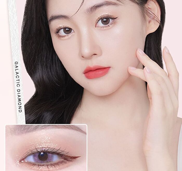 Dual Head Aegyosal Eyeshadow Pen - 3 Shades - 02# Pastel Purple + Pink (550mg + 100mg)