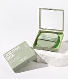 Skin-Friendly Blotting Paper (with Mirror) / Refill - Green (100 sheets) - Mini Case