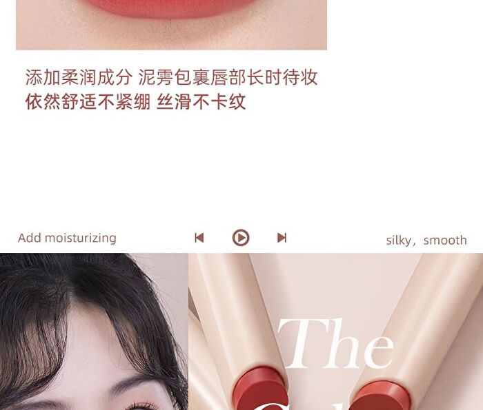 Silky Mist Lipstick Pen - 6 Colours - 07# Pinky Peach - 2g