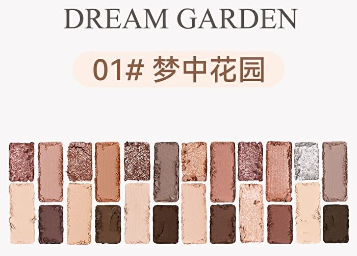 24 Colours Starry Eyeshadow Palette - 2 Shades - 02# Millennium Sweetheart - 20g