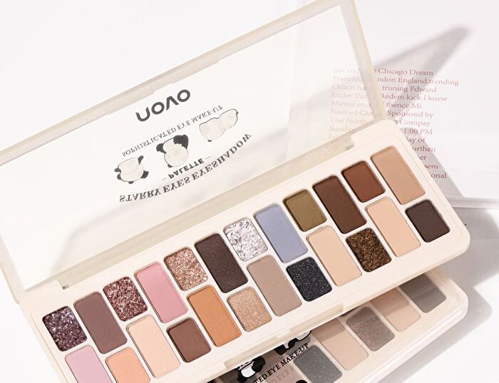 24 Colours Starry Eyeshadow Palette - 2 Shades - 02# Millennium Sweetheart - 20g