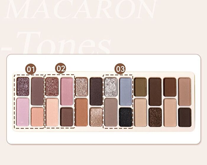 24 Colours Starry Eyeshadow Palette - 2 Shades - 02# Millennium Sweetheart - 20g