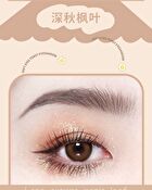 9 Colours Soft Toast Eyeshadow Palette - 3 Shades - 1# Late Autumn - 10g