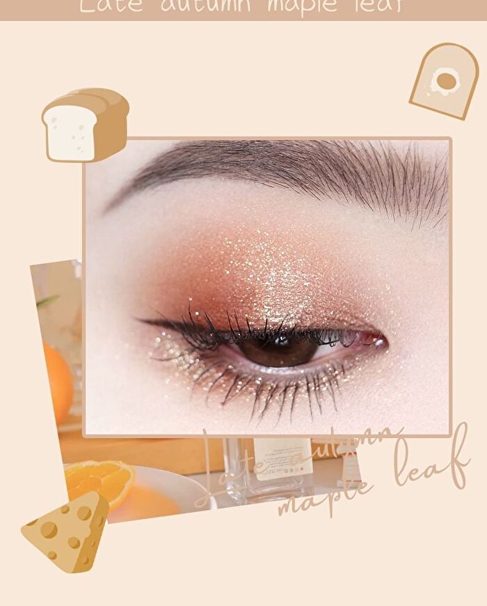 9 Colours Soft Toast Eyeshadow Palette - 3 Shades - 1# Late Autumn - 10g