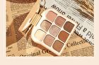 9 Colours Soft Toast Eyeshadow Palette - 3 Shades - 1# Late Autumn - 10g