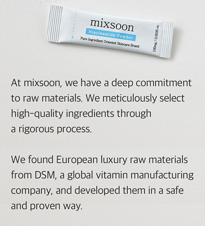 mixsoon Niacinamide Powder - 100mg x 10 sticks