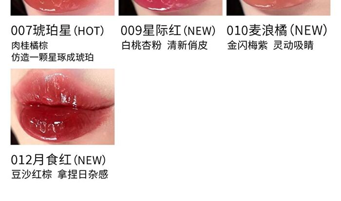 Hyntoor Whimsical Planet Watery Lip Gloss - 10 Colors - 001# - 2.2g