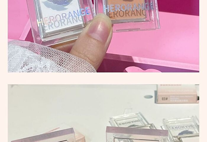 Herorange 2 in 1 Matte Highlighter - 4 Colors - #01 - 2.2g
