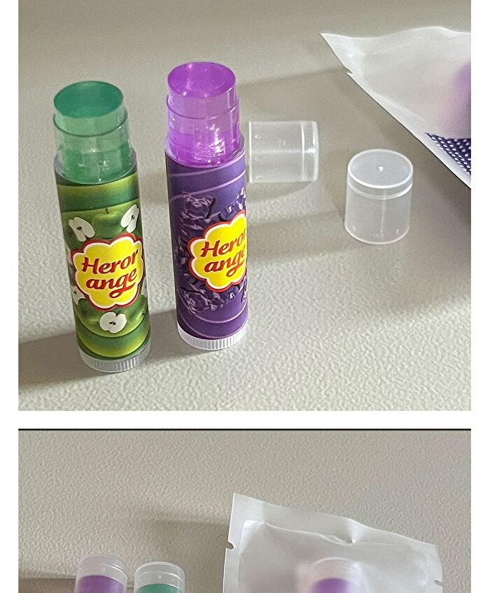 Herorange Lip Stick Balm - 5 Types - #Grape