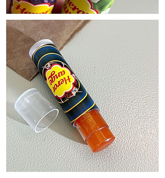 Herorange Lip Stick Balm - 5 Types - #Grape