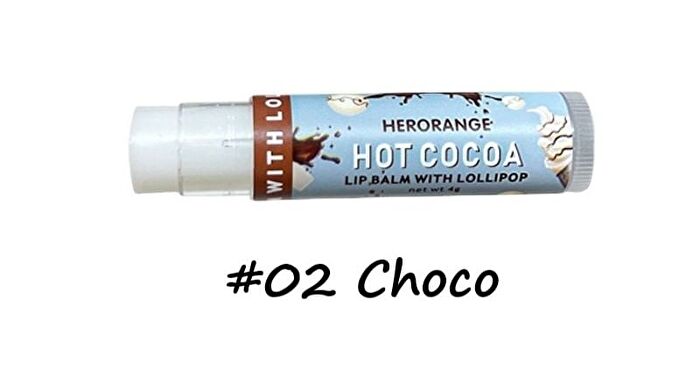 Herorange Lip Stick Balm - 5 Types - #Grape