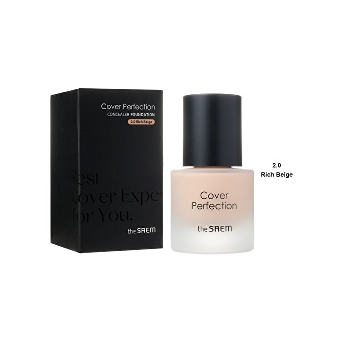 Cover Perfection Concealer Foundation Mini - 3 Colors - #2.0 Rich Beige