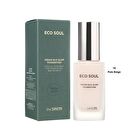 Eco Soul Vegan Silk Glam Foundation - 3 Colors - 2024 Version - #21 Light Beige