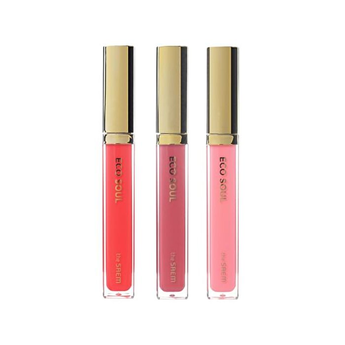 Eco Soul Shine Lip Gloss - 3 Colors - #PK03 Modern Fig