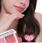 4 Color Blush & Highlight Palette (1-3) - #01 Milk Melon - 9g