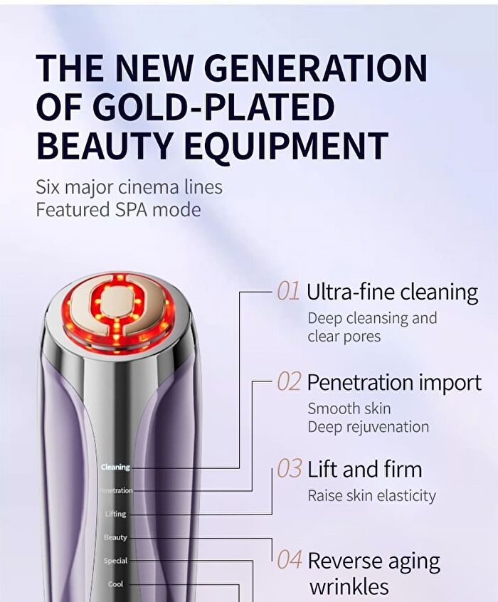 YOUNGTH MEAN 6 In 1 Multi-Effect Skin Care Beauty Device - MRC2 - 1pc
