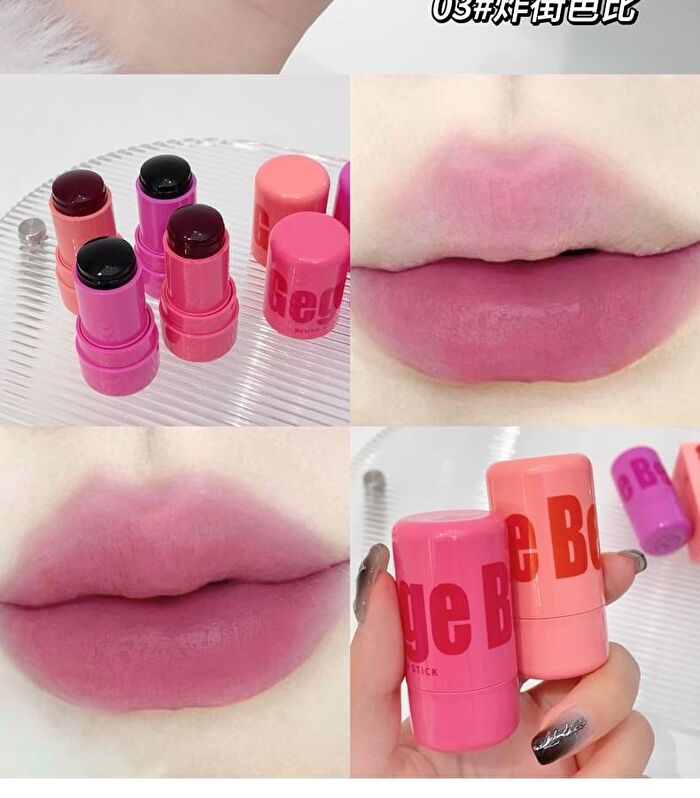 2 in 1 Cheek Blush Stick - 4 Colors - #01 - 7g