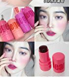 2 in 1 Cheek Blush Stick - 4 Colors - #01 - 7g