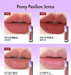 Girlcult Peony Pavilion Series Lovers\' Prattle Lip Glaze - 8 Colors - M63# - 3.8g