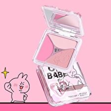 Emotion Code Tri-Color Blusher My Friend Rabbit Limited Edition - 3 Types - H03 So Hot - 7g