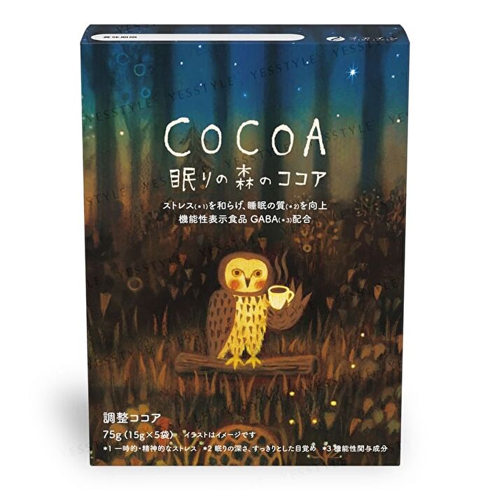 Foods With Function Claims Cocoa Of Dreamy Forest - 15g x 5 packs