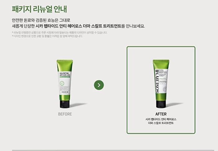 Cica Peptide Anti Hair Loss Derma Scalp Treatment - 2024 Version - 50ml