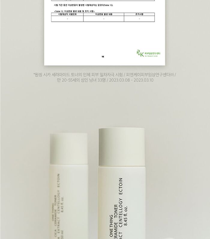 Cica Ceramide Toner - 250ml