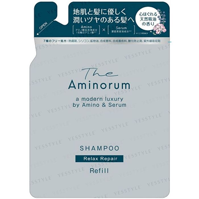 Kumano Cosme The Aminorum Relax Repair Shampoo - 400ml