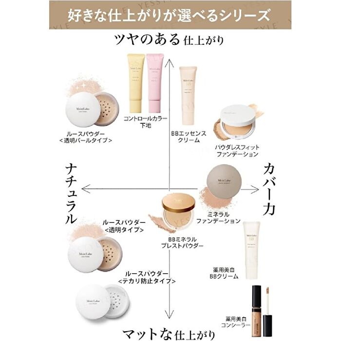 Moist Labo Powderless Fit Foundation SPF 34 PA+++ - 01 Light Ocher