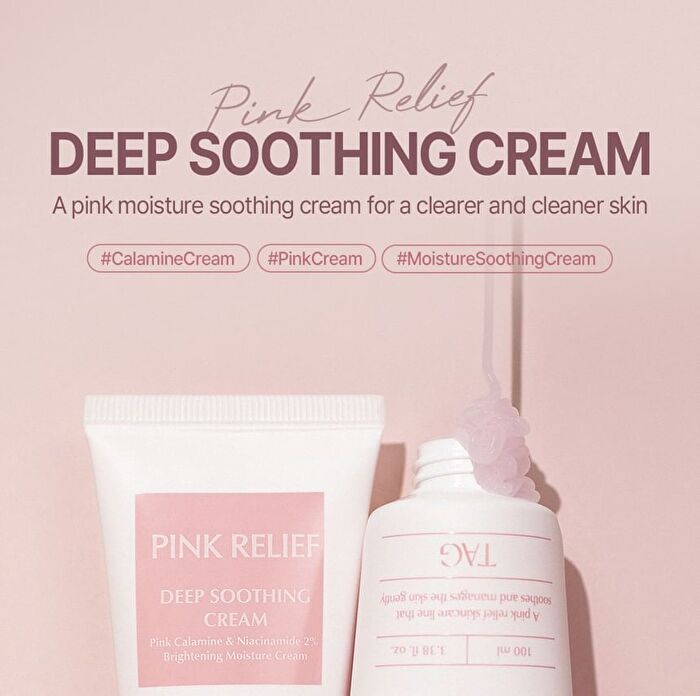 Pink Relief Deep Soothing Cream - 100ml