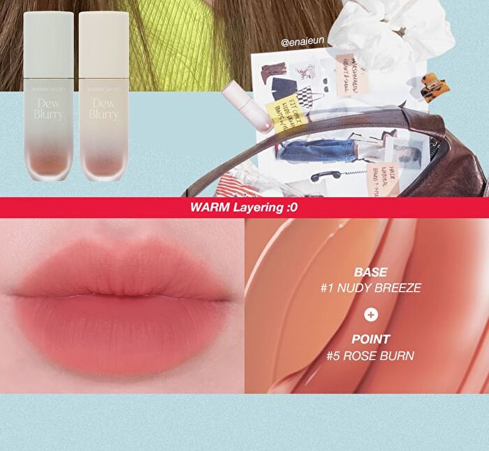 too cool for school Dew Blurry Tint - 5 Colors - #04 Mauve Scent