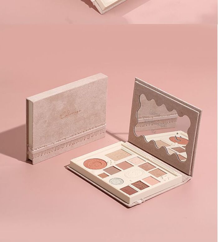 Colorrose Lace Embossed Western Antique Makeup Palette - 4 Types - CR1084 - 23g