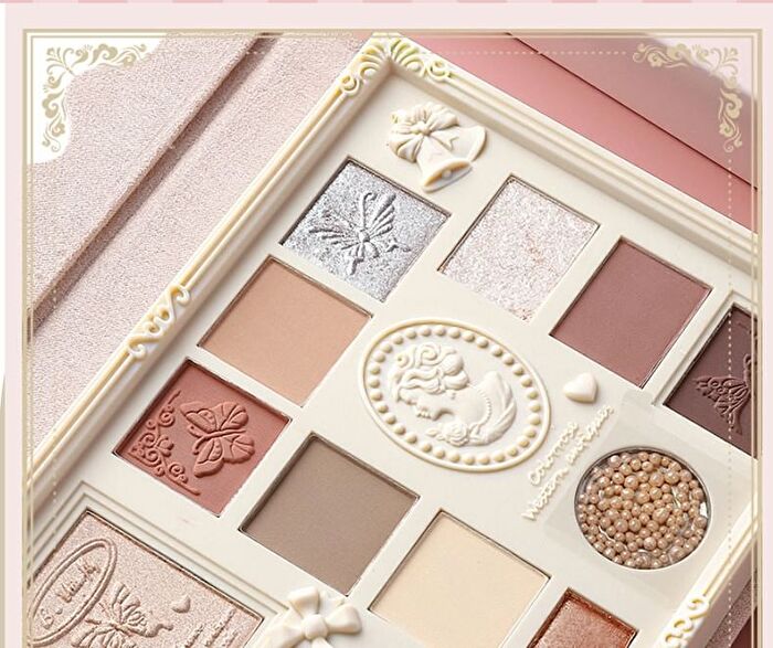 Colorrose Lace Embossed Western Antique Makeup Palette - 4 Types - CR1087 - 23g