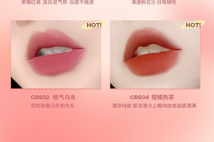 Colorrose Western Antique Milk Cream Lip Mud - 9 Colors - CR606 - 3.8g