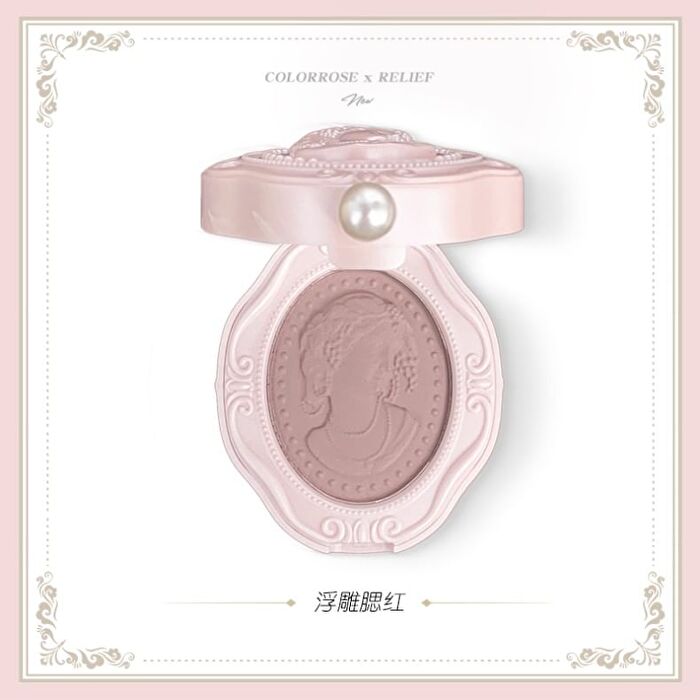 Colorrose Jewelry Series Western Antique Blusher - 5 Colors - CR782 Milk Apricot - 6.8g