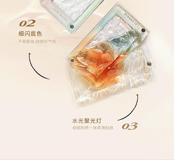Colorrose Water Ripple Series Highlighter - 3 Types - CR772 - 3.5g