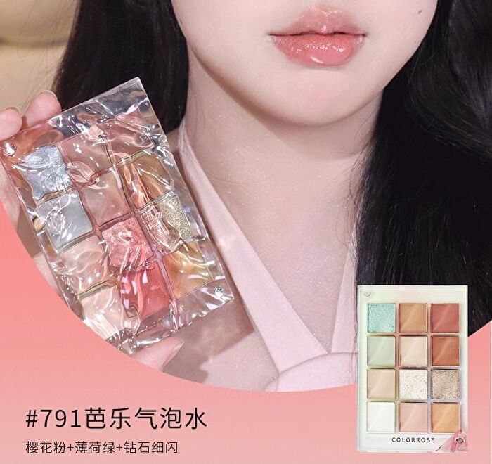 Colorrose Water Ripple Series Eyeshadow Palette - 3 Types - CR791 - 9.5g