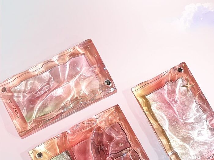Colorrose Water Ripple Series Eyeshadow Palette - 3 Types - CR793 - 9.5g