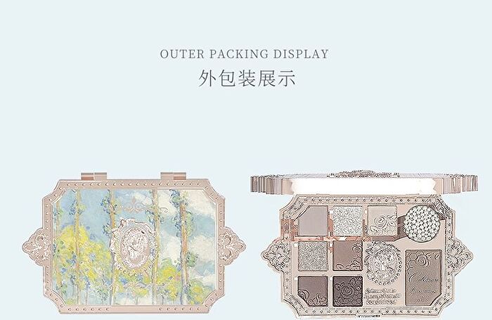 Colorrose Oil Painting Eyeshadow Palette - 2 Types - CR798 Cappuccino - 13g